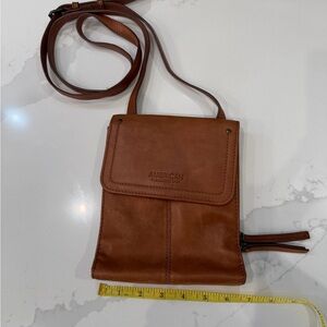 American Leather Co. Brown Crossbody Bag